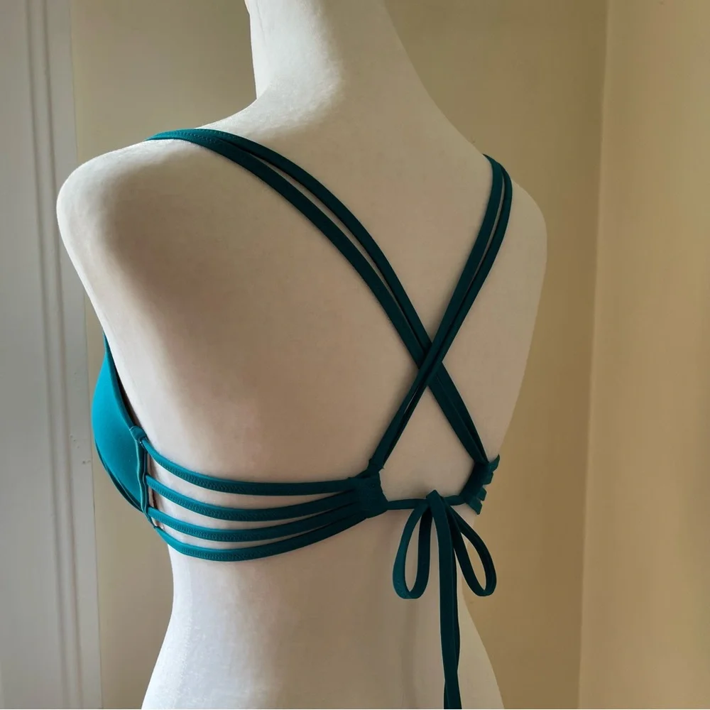 Shade & Shore sexy strappy push up bikini top 36B